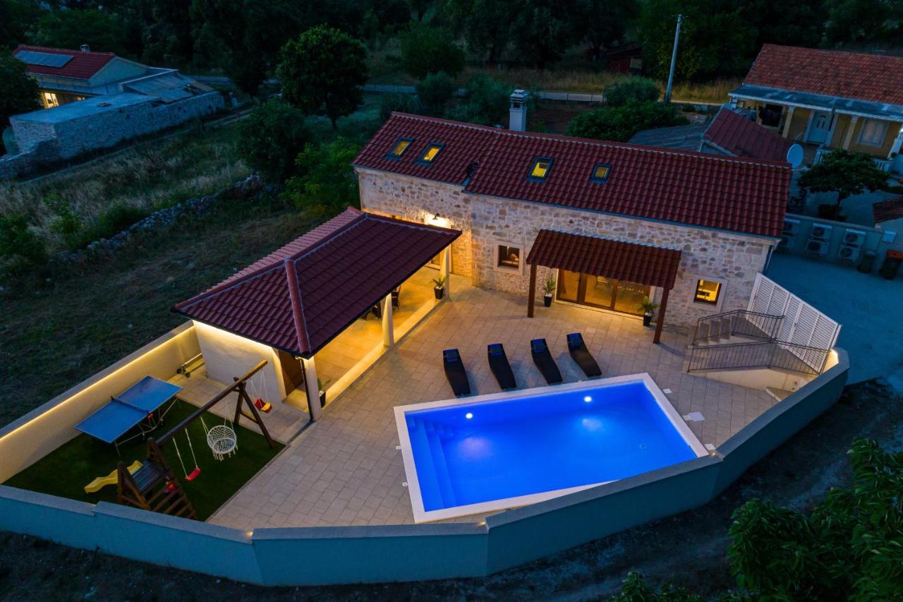 Stone Villa Miandri Sukošan Exterior foto